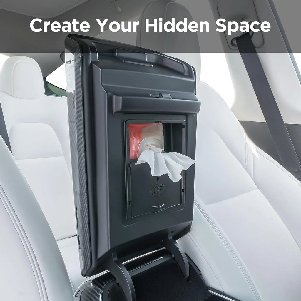 4-Piece Center Console Organizer Set for Model 3 (2017-2023) & Model Y