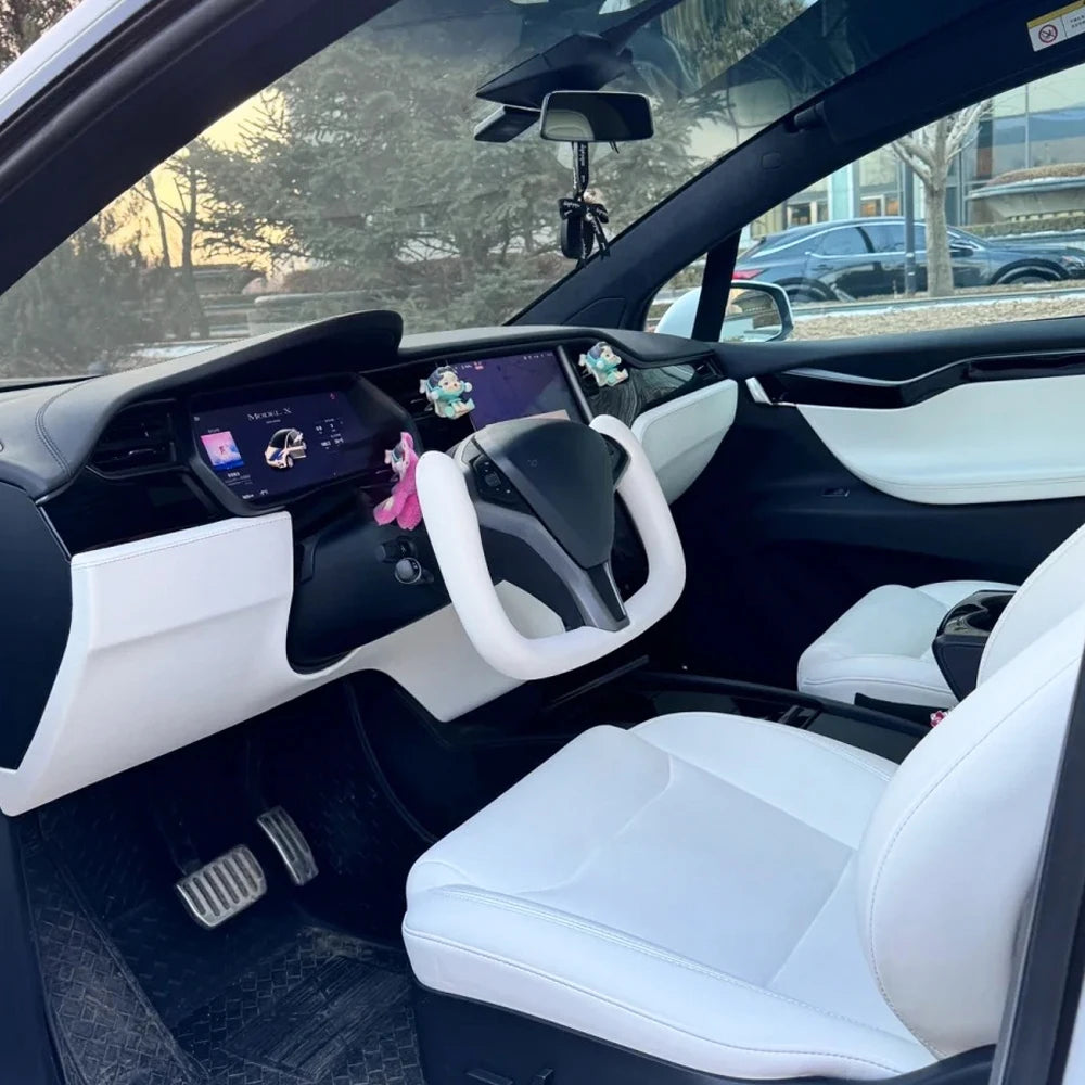 Carbon Fiber Heated Yoke Steering Wheel for Model S / Model X (2014–2020)