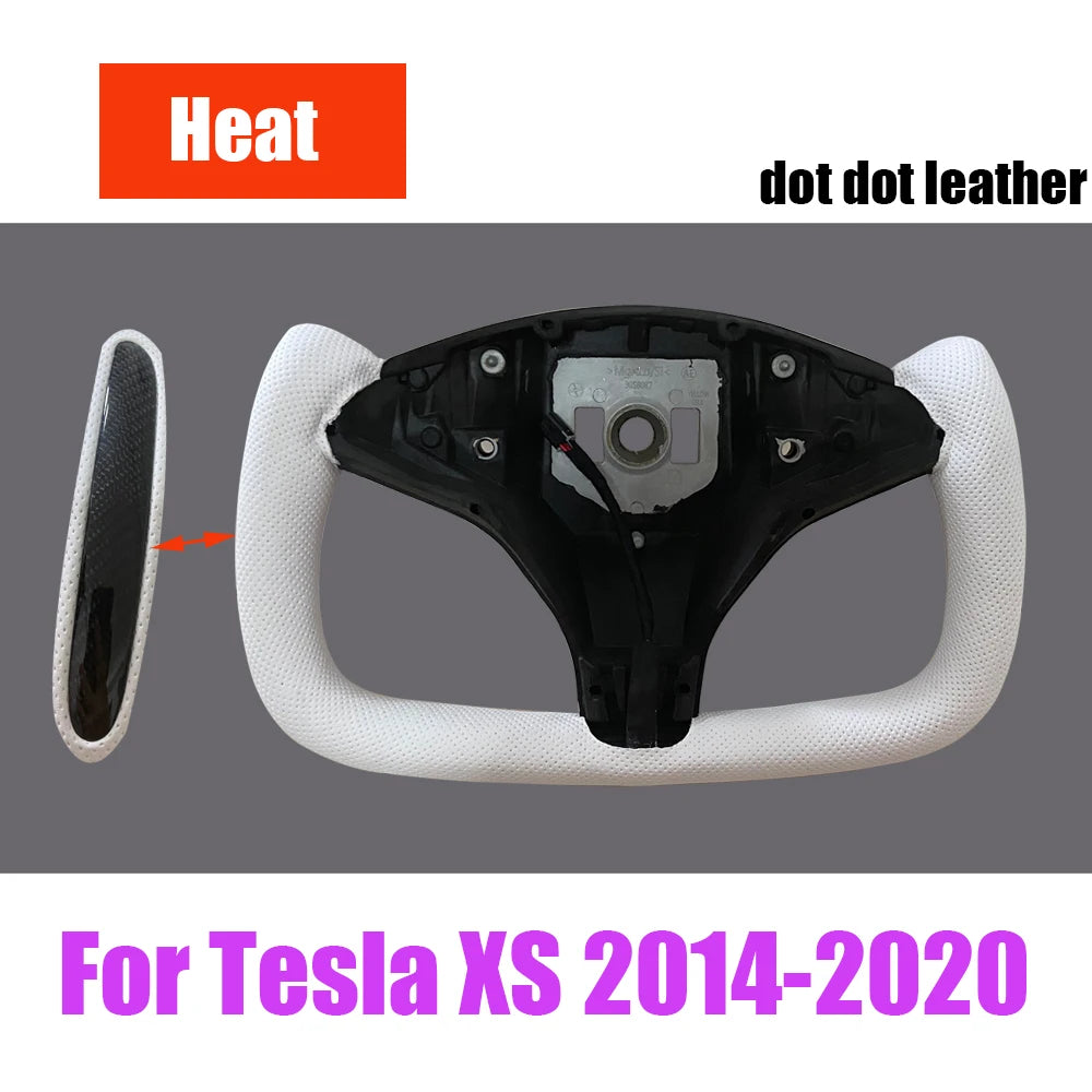 Carbon Fiber Heated Yoke Steering Wheel for Model S / Model X (2014–2020)