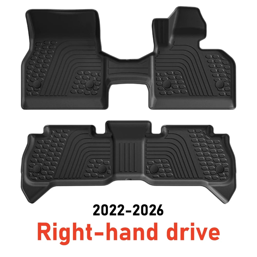 All-Weather TPE Floor Mats for BMW iX (2022-2026)