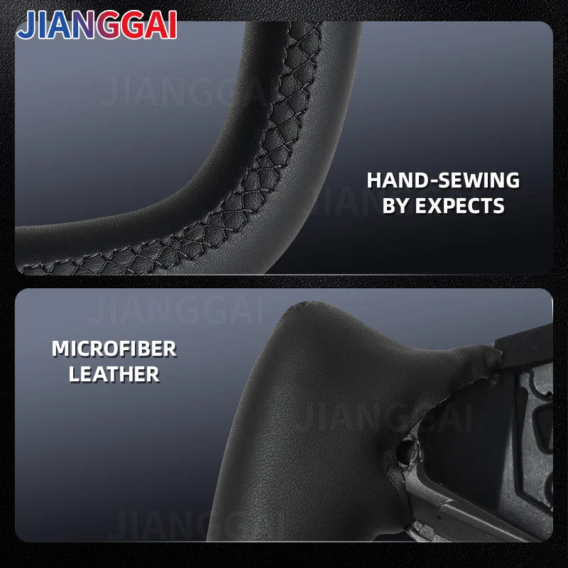 Heated Leather Yoke Steering Wheel for Model S / Model X (2014–2020)