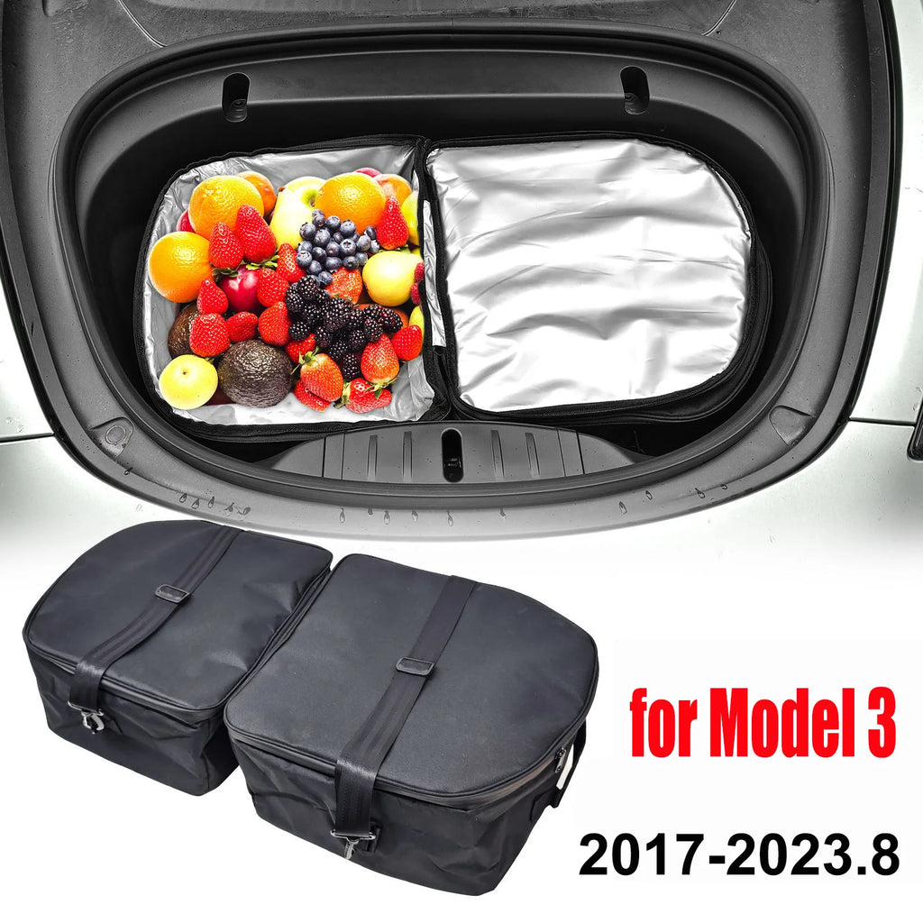 Insulated Frunk Cooler Organizer for Model 3 / Model Y