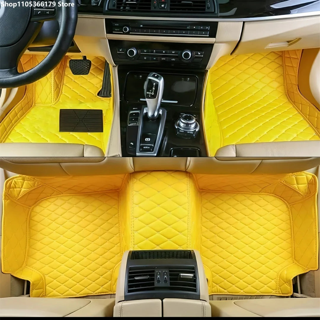 Leather-Style Floor Mats for Mustang Mach-E (2021-2025)