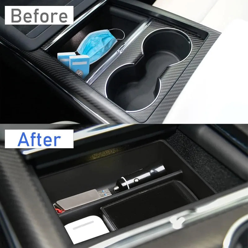 Center Console Storage Tray for Model S / Model X (2021-2024)