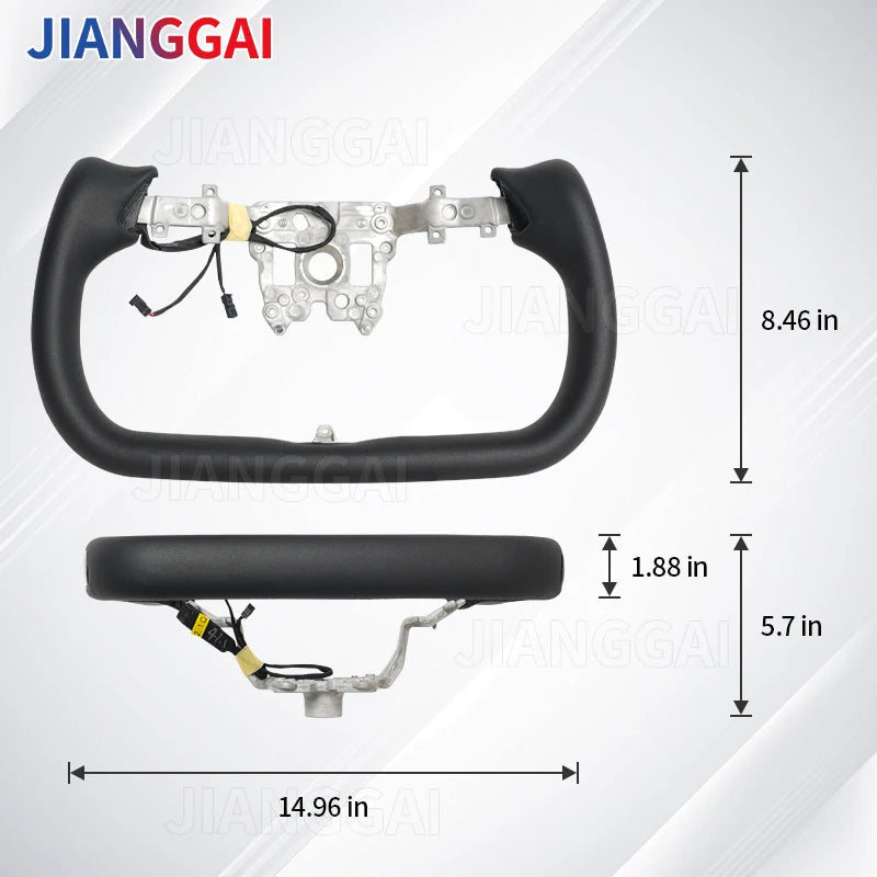 Heated Yoke Steering Wheel for Model 3 Highland (2024–2026)