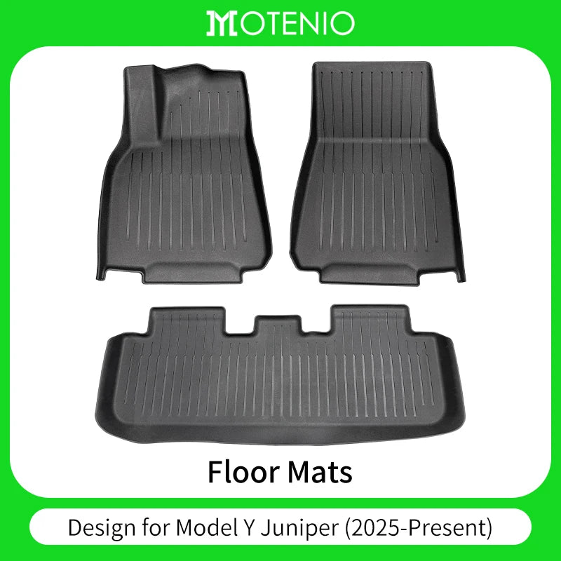 TPE Floor & Trunk Mat Set for Model Y (2020-2024)