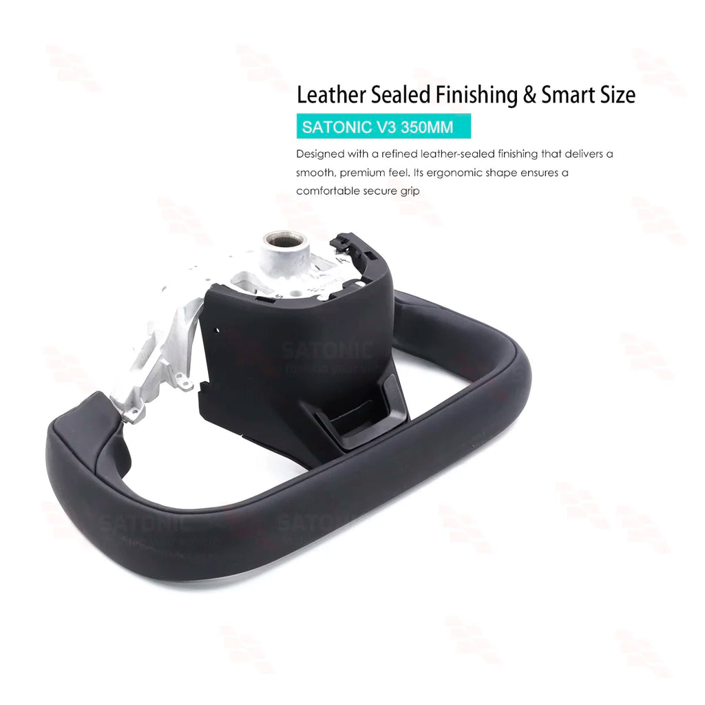 Custom Heated Yoke Steering Wheel for Model Y Juniper — Sport Colors