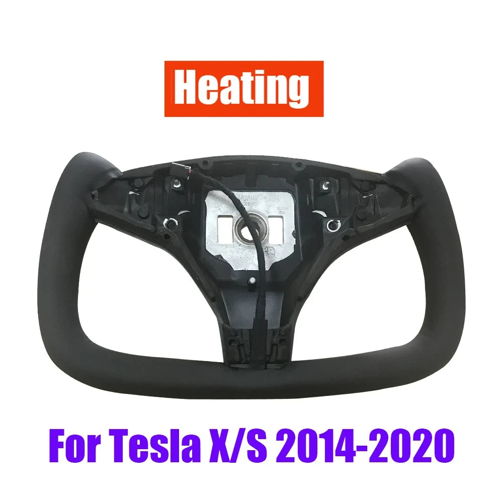 Alcantara Carbon Yoke Steering Wheel for Model S / Model X