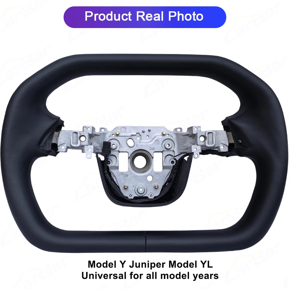 Full Floating Cybertruck-Style Yoke for Model Y Juniper / Model 3 Highland