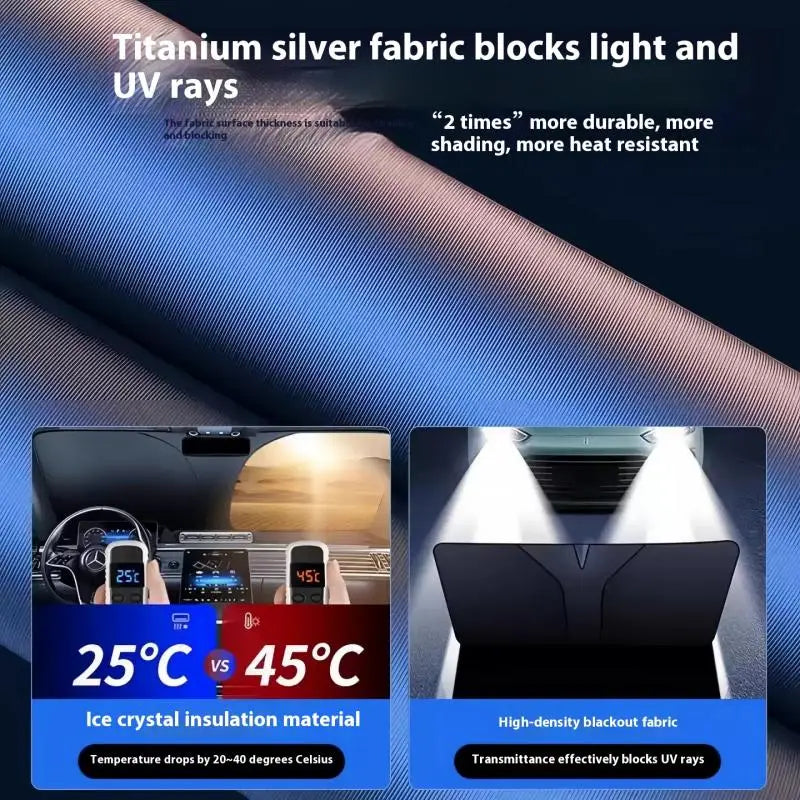 Windshield Sunshade for BMW i4 / i5 / i7