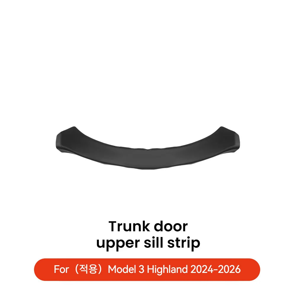 Rear Trunk Sill Guard for Model 3 Highland (2024+) & Model Y Juniper (2025+)