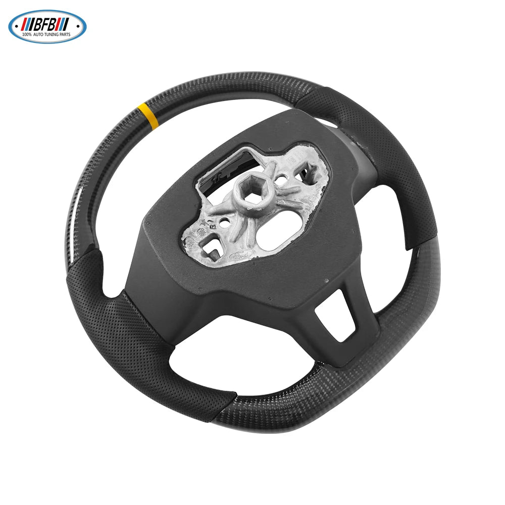 Real Carbon Fiber Replacement Steering Wheel for Mustang Mach-E (2021+)
