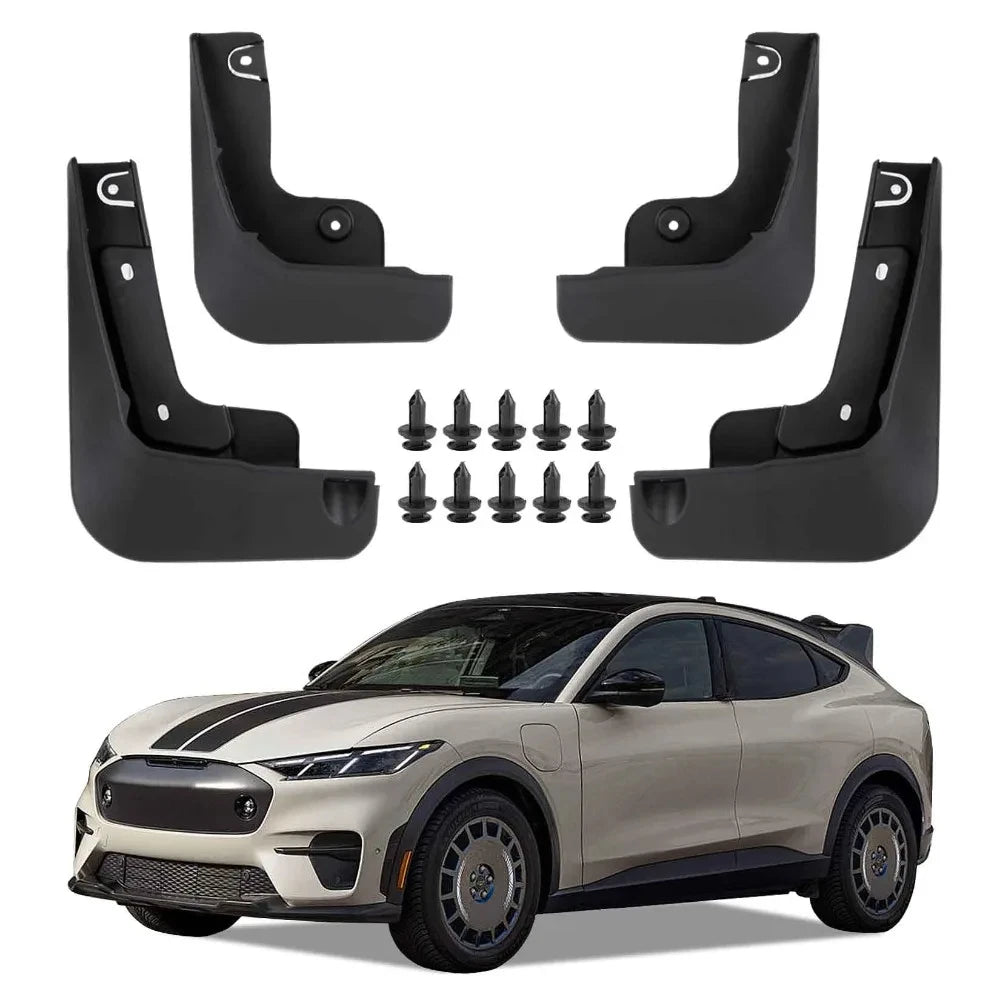 Mud Flaps for Mustang Mach-E (2021-2025), Set of 4