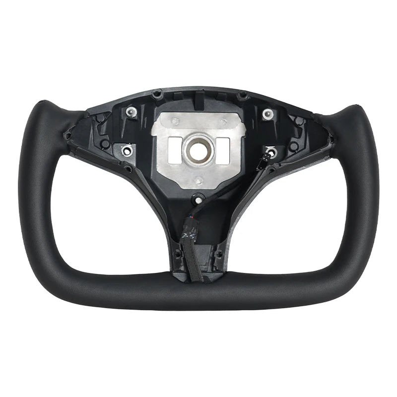 Heated Leather Yoke Steering Wheel for Model S / Model X (2014–2020)