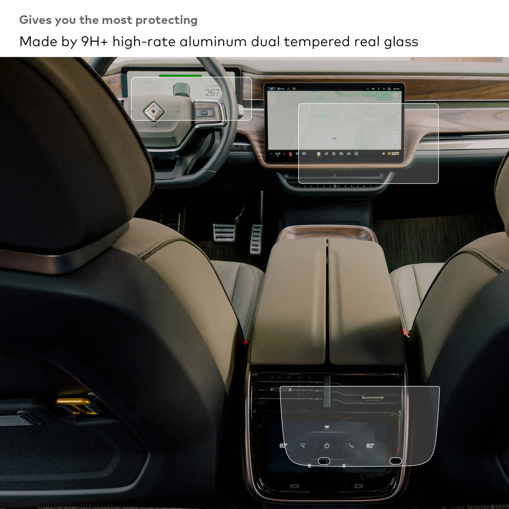 3-Piece Screen Protector Kit for Rivian R1T & R1S