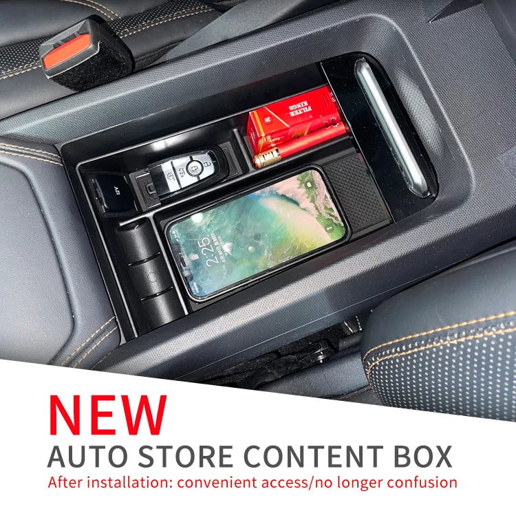 Center Console Armrest Organizer for Mustang Mach-E (2021-2024)