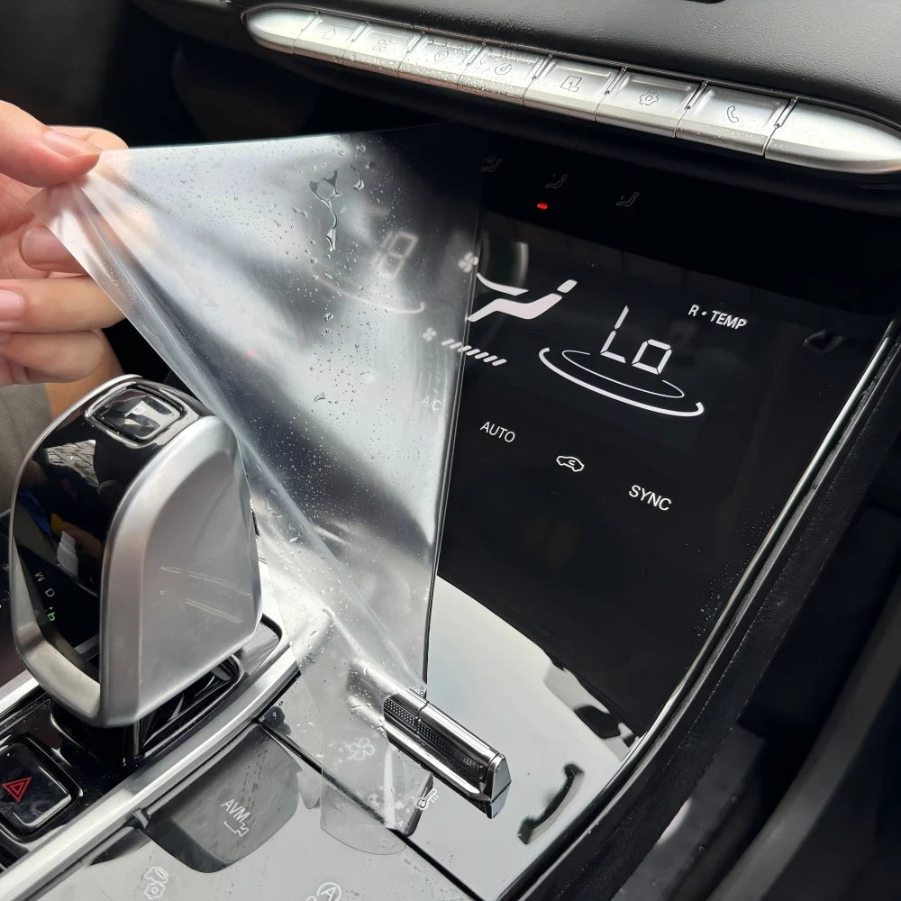 TPU Console Screen Film for Porsche Taycan