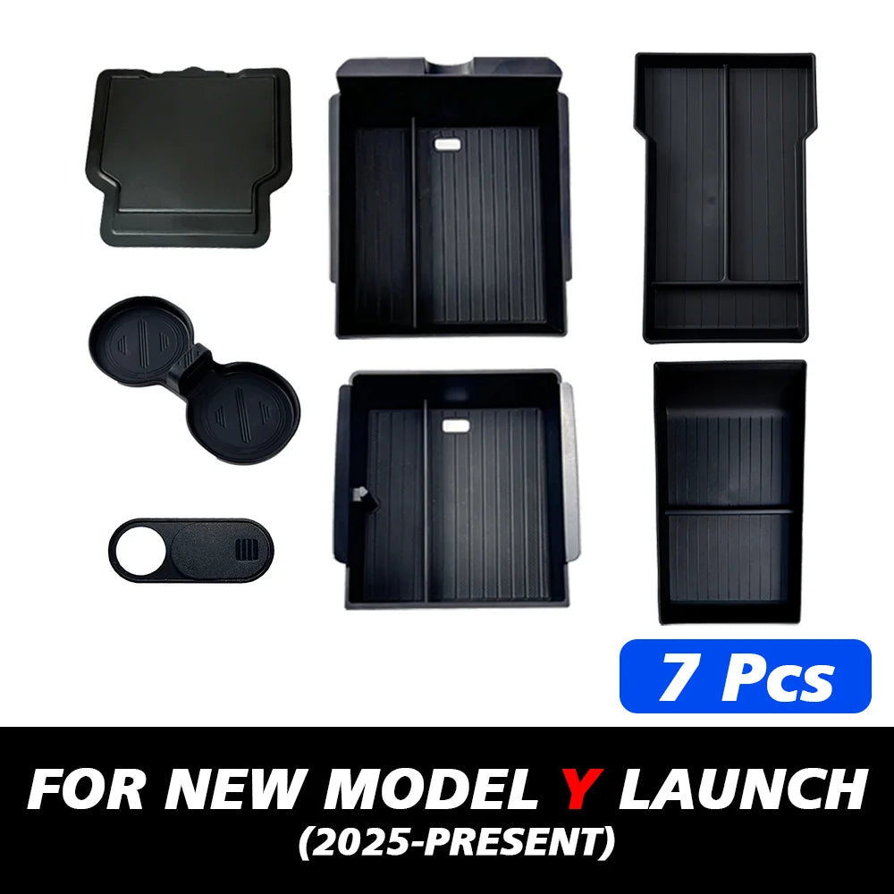 Armrest Storage Tray for Model Y Juniper (2025+)
