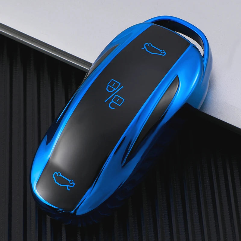 TPU Key Fob Cover for Model X (Car-Shaped Fob)