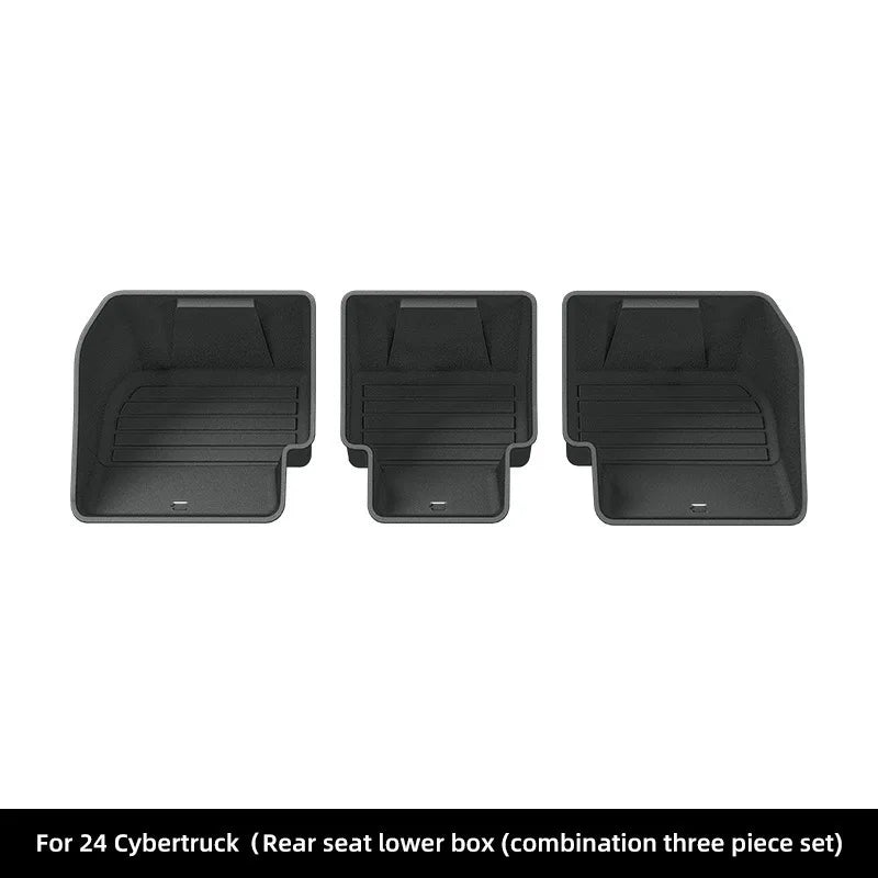 TPE Rear Bucket & Storage Bed Mat Set for Cybertruck (2024-2026)