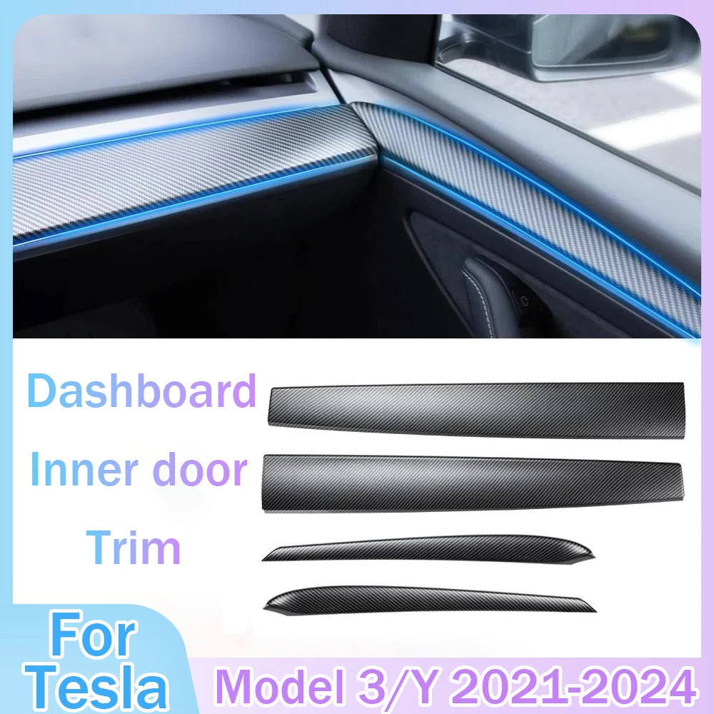 Dashboard & Door Trim Cover for Model Y (2020-2024)