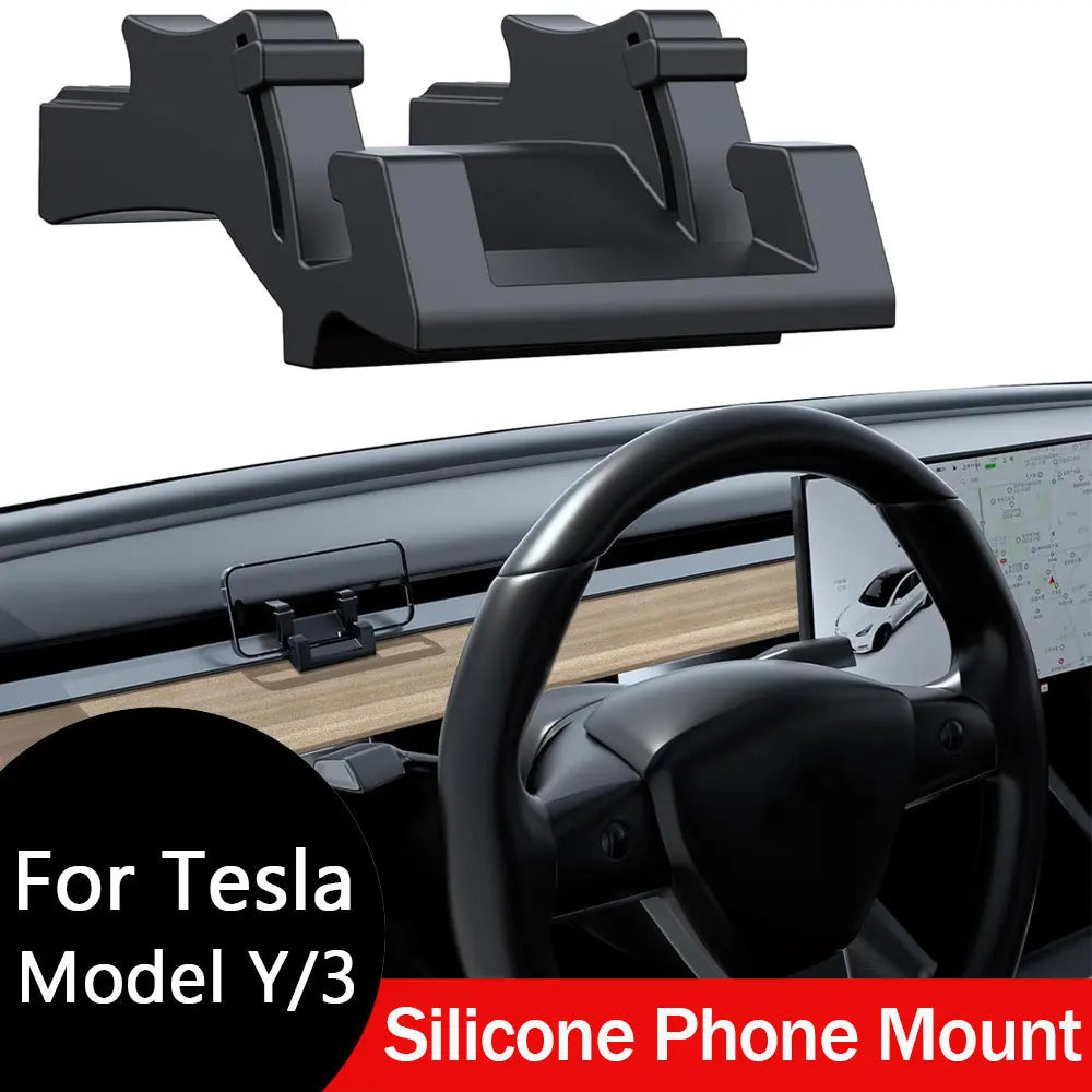 Silicone Dash Phone Mount for Model Y (2020-2024)