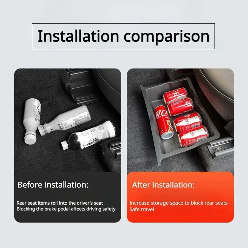Under-Seat Storage Drawer for Model Y (2021-2024)