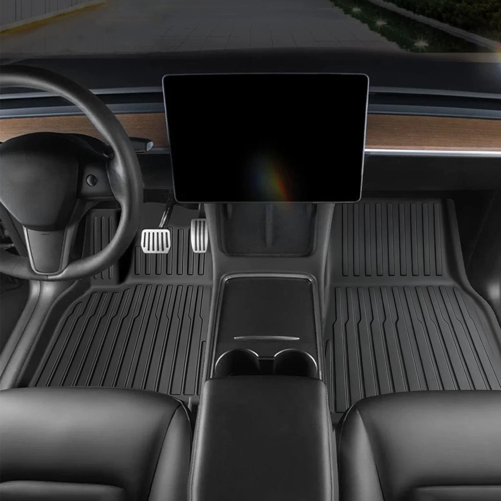 6-Piece TPE Floor Liners for Model Y (2021-2024)
