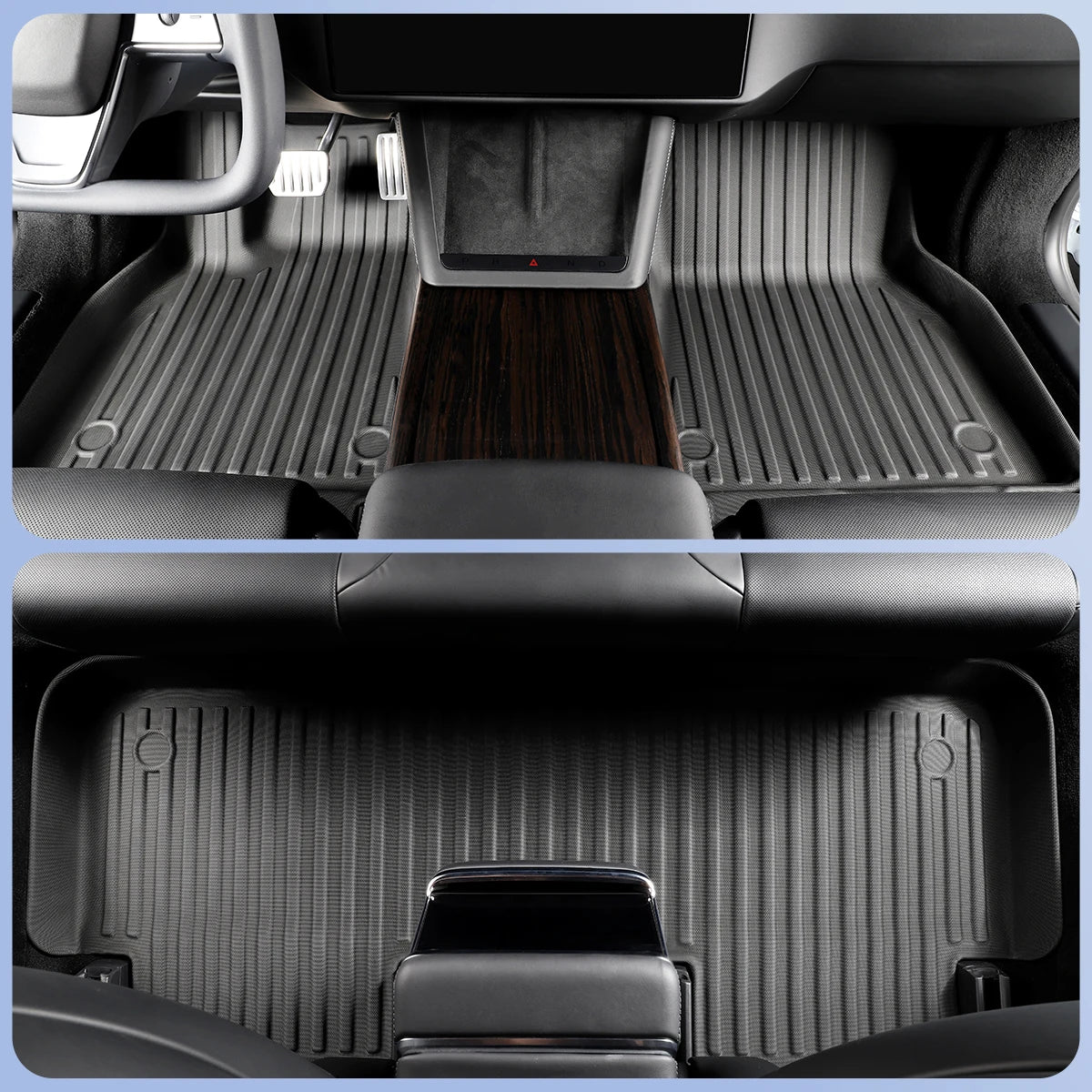 Full-Coverage Floor Liners for Model S (2022+)