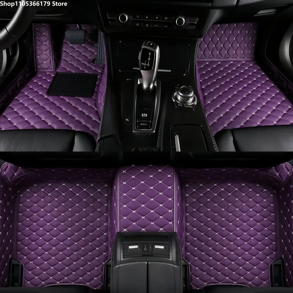 Leather-Style Floor Mats for Mustang Mach-E (2021-2025)