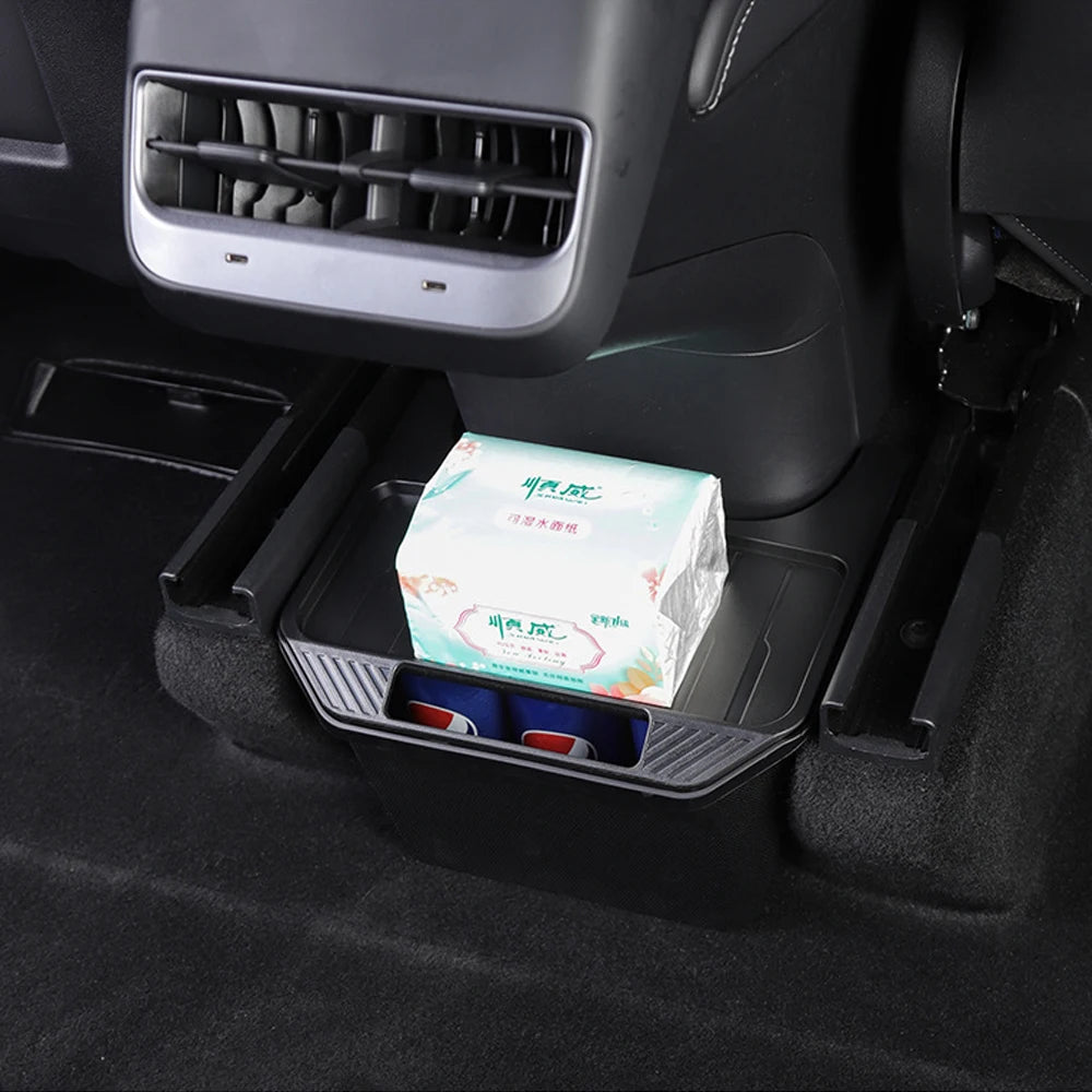 Rear Seat Storage Box for Model Y (2021-2024)
