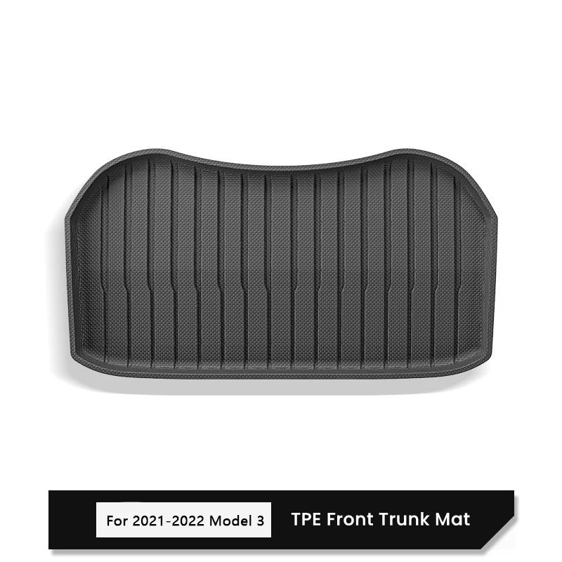 TPE Front & Rear Trunk Mats for Model 3 (2017-2023) & Model Y (2020-2024)