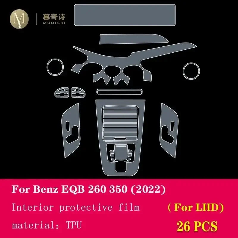 TPU Screen Film for Mercedes EQA / EQB