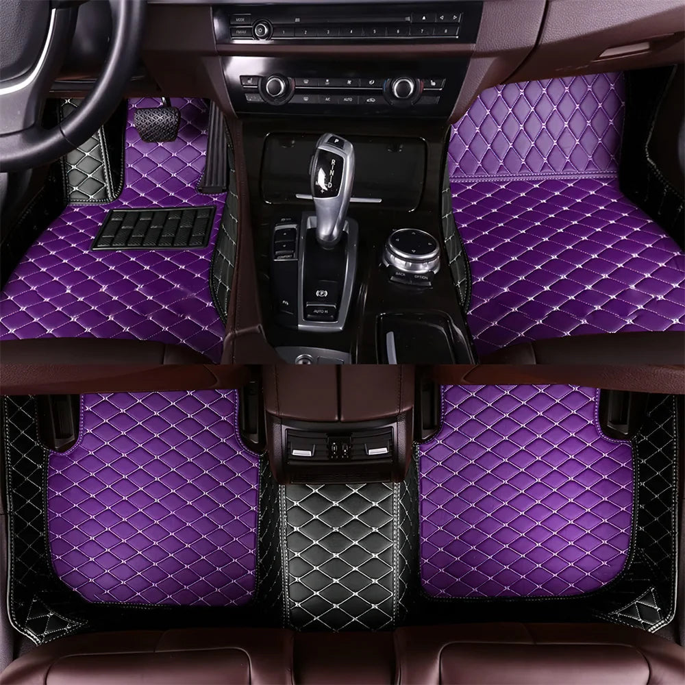 Luxury Leather Floor Mats for BMW i4 G26 (2022-2026)