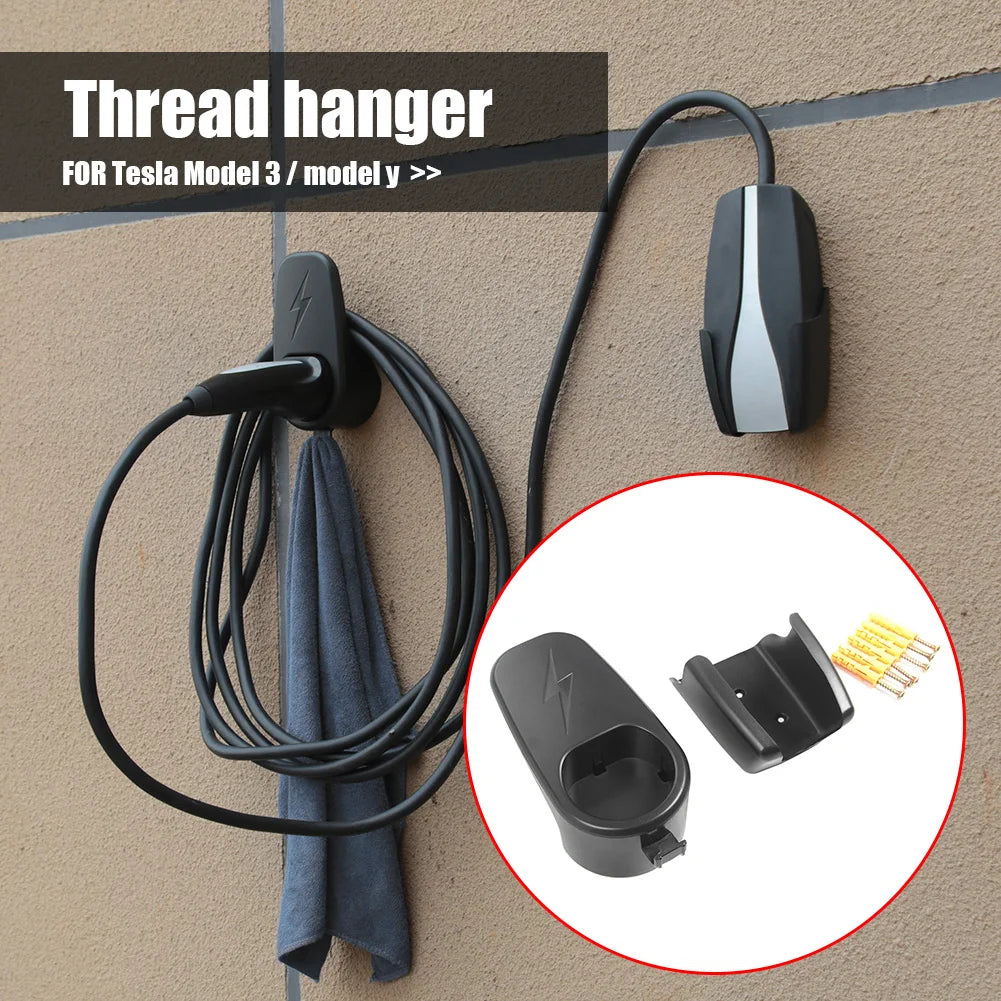 Wall Mount & Cable Organizer for NACS Mobile Connector