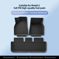 Full-Coverage Floor Liners for Model S (2022+)