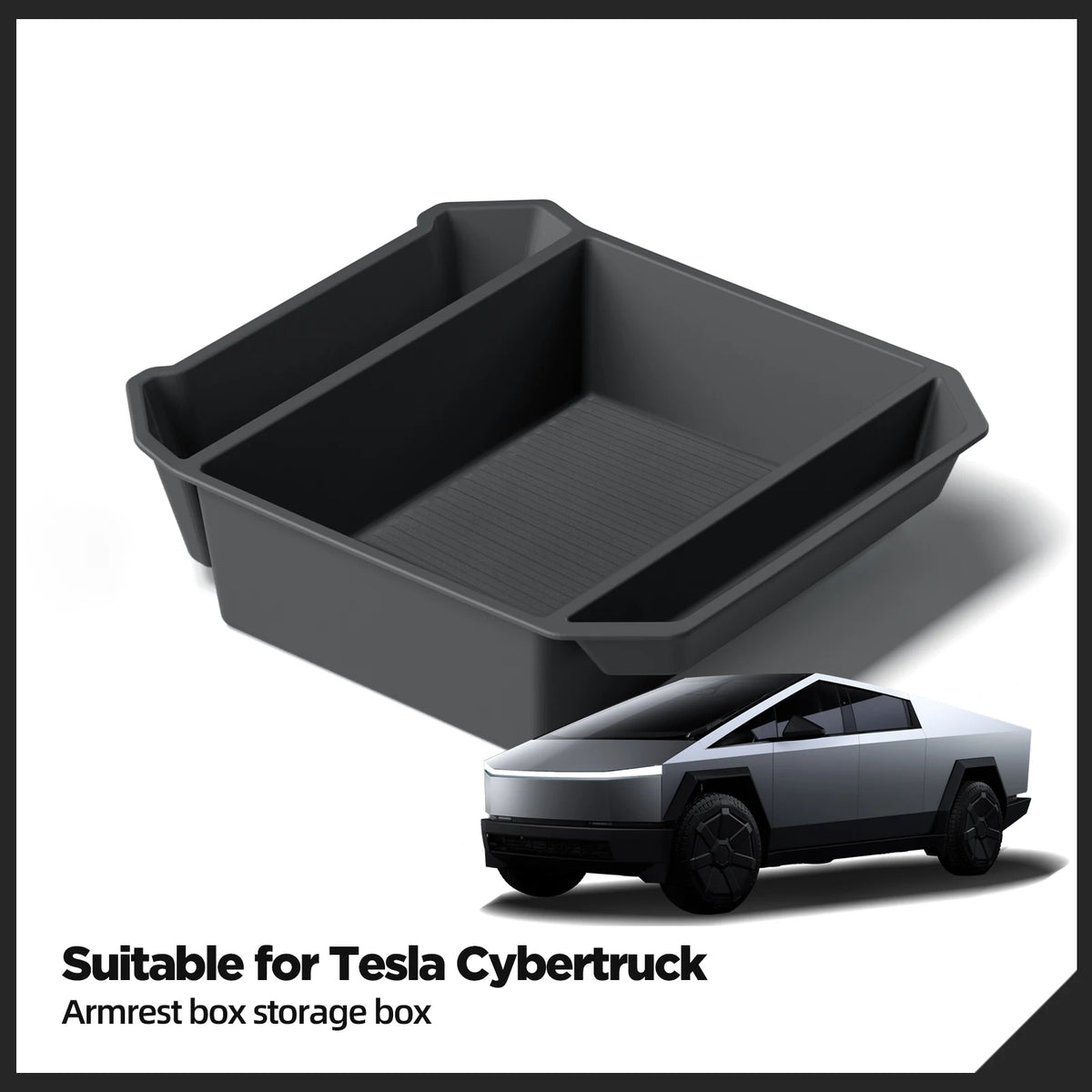 Center Console Armrest Organizer Tray for Cybertruck