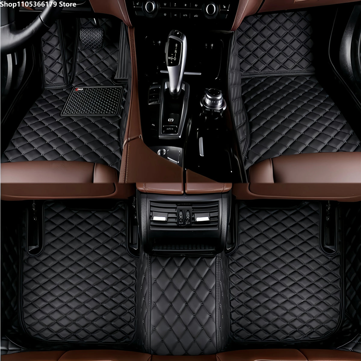 Leather-Style Floor Mats for Mustang Mach-E (2021-2025)