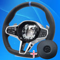 CS Leather Steering Wheel for BMW i4 / G26