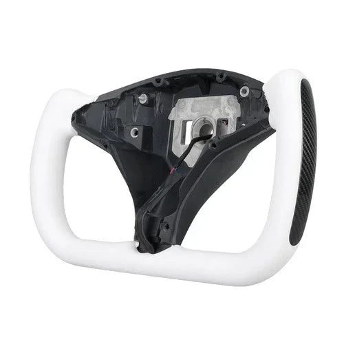 Heated Leather Yoke Steering Wheel for Model S / Model X (2014–2020)