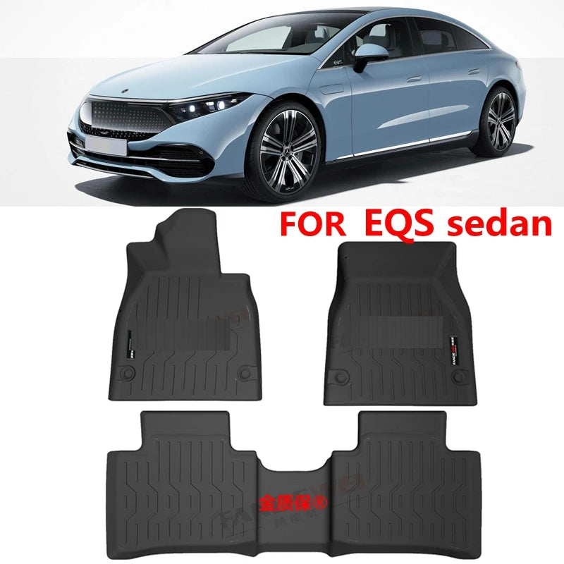 All-Weather Floor Mats for Mercedes EQS Sedan