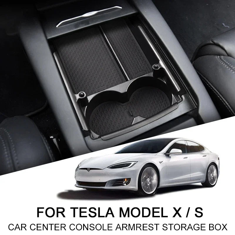Center Console Armrest Tray for Model S / Model X (pre-2021)
