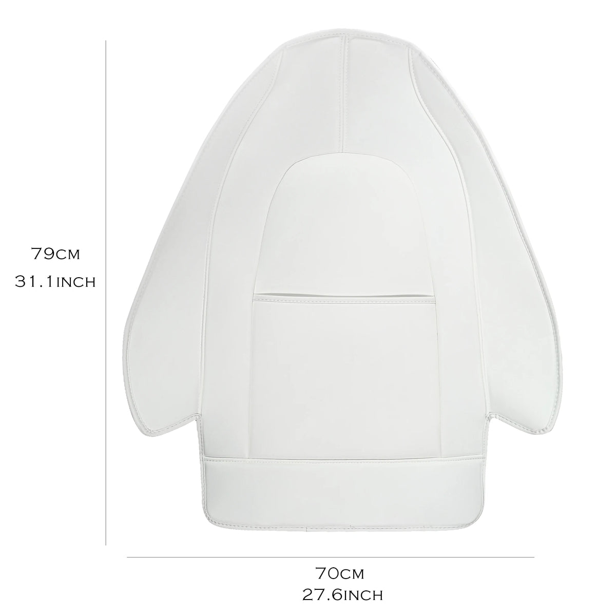 Seat-Back Kick Protector with Organizer for Model 3 & Model Y