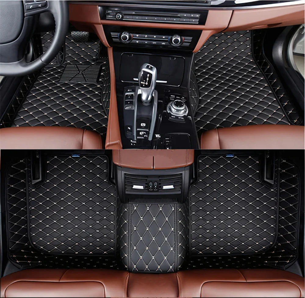 Luxury Leather Floor Mats for BMW i4 G26 (2022-2026)