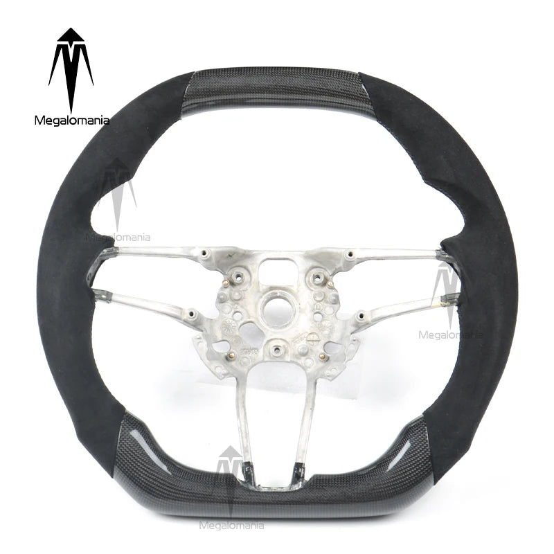 Alcantara LED Carbon Steering Wheel for Porsche Taycan / Macan