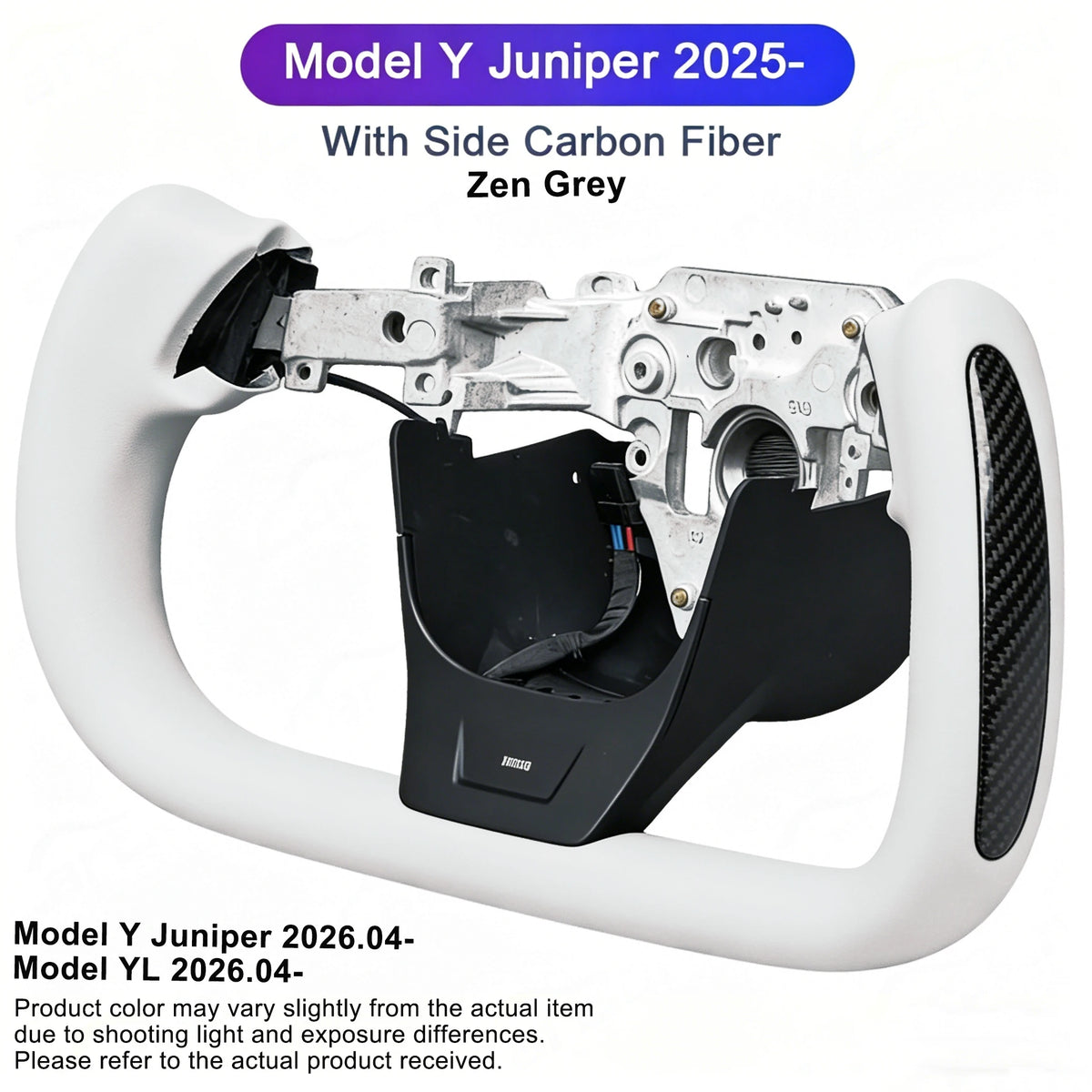 Yoke 3.0 Seamless Steering Wheel for Model Y Juniper / Model 3 Highland