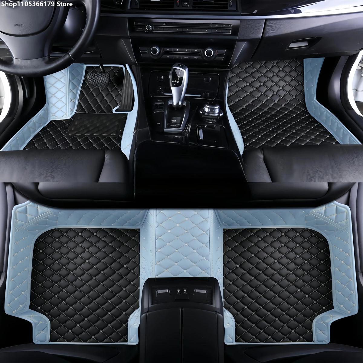 Leather-Style Floor Mats for Mustang Mach-E (2021-2025)