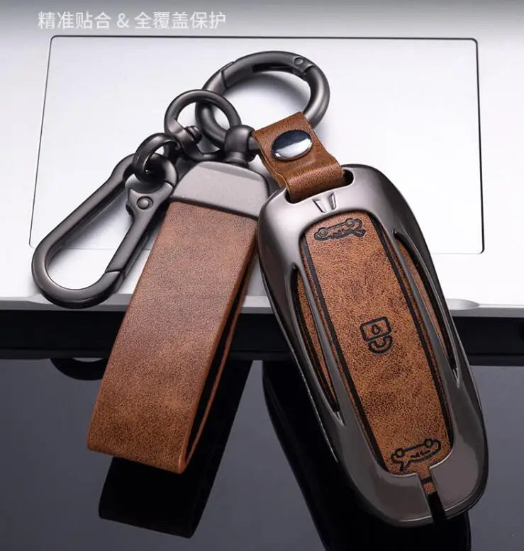 Key Card / Fob Leather Case for Model 3 / Y / S / X