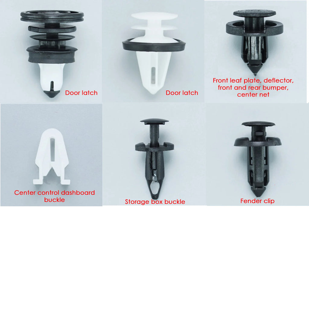 85-Piece Push Pin Clip & Fastener Kit for Model 3, Model Y, Model S & Model X