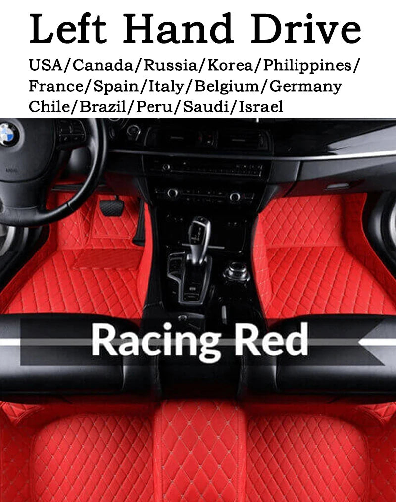 Leather Floor Mats for BMW i5 Sedan (2023-2027)